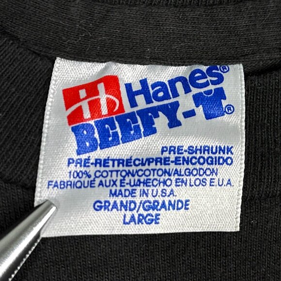 VTG World Of Outlaws Life In The‎ Fast Lane Single Stitch 1991/1992 T Shirt Sz L - Picture 6 of 15